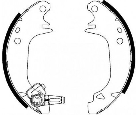 AUTOTECH ARKA PABUC BALATA RENO 9/11